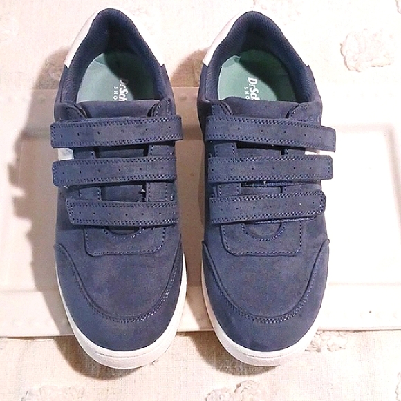 Dr.Sholl's  ⚜️ Daydreamer Retro-Inspired Ultra-Suede Sneakers 👟 OxideBlue 👟 - Picture 9 of 13